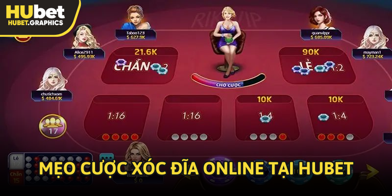 Mẹo cược xóc đĩa online không bao giờ thua