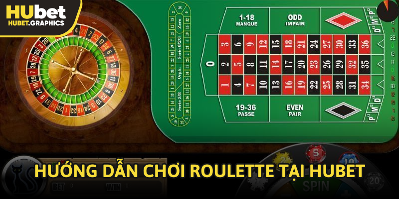 Hướng dẫn chơi roulette tại hubet