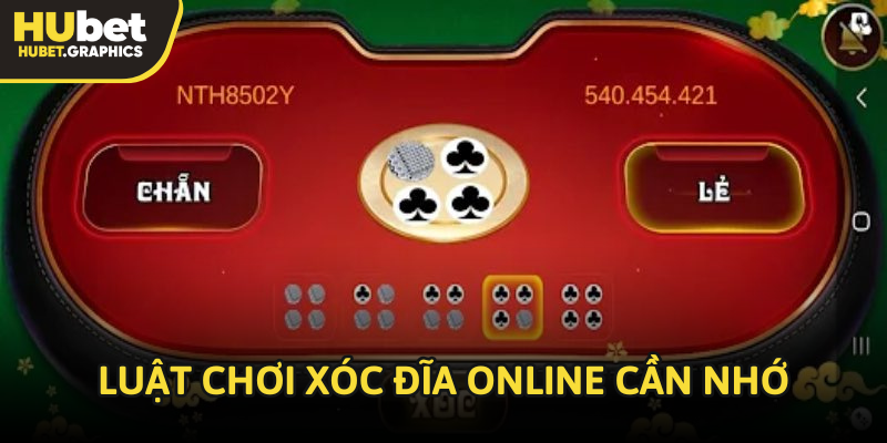 Tổng hợp các luật xóc đĩa online cần nhớ