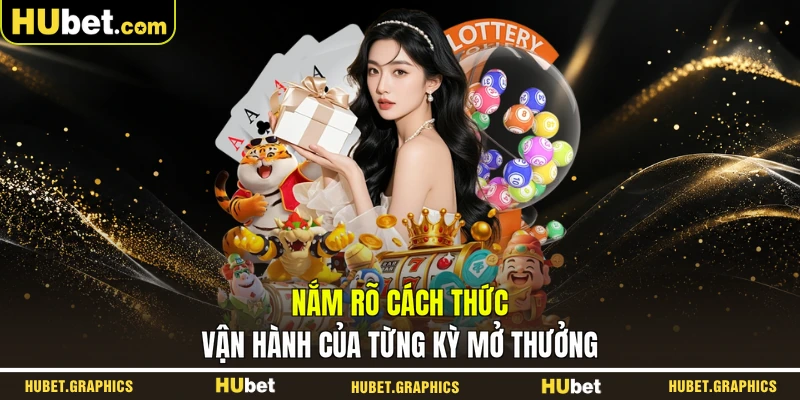 Nắm rõ cách thức vận hành của từng kỳ mở thưởng