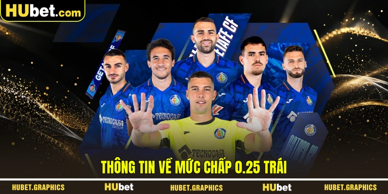 Thông tin về mức chấp 0.25 trái